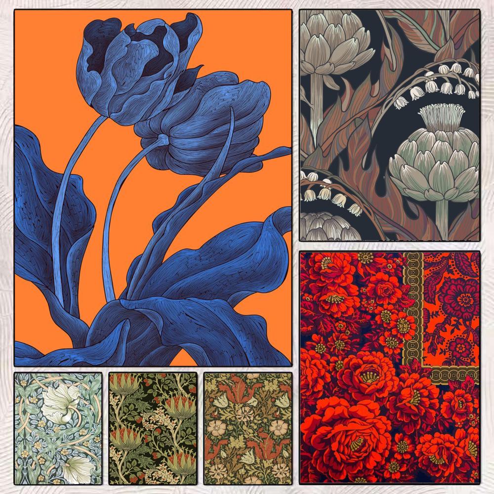Art Craft William Morris - Pôster adesivo perfeito arte de parede