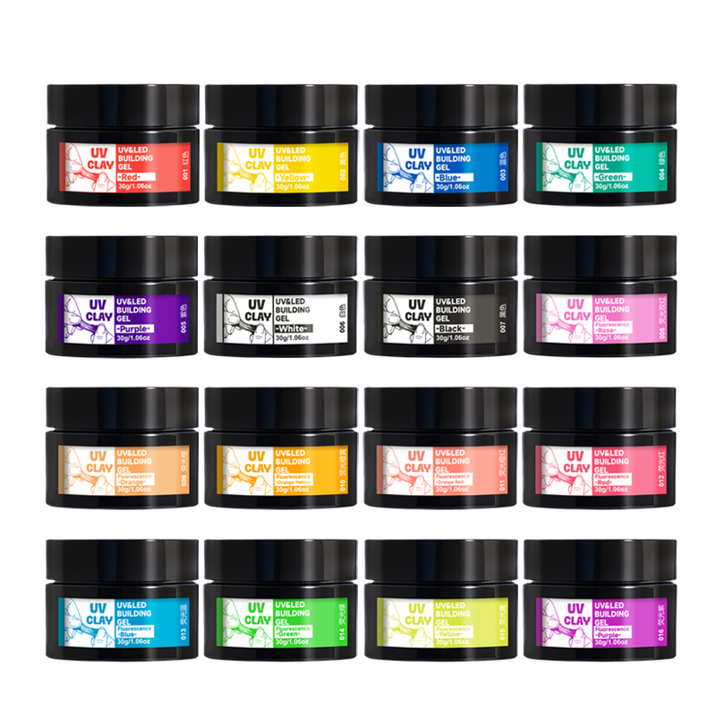 Resin Pigment Powder - 16 cores de massa de resina