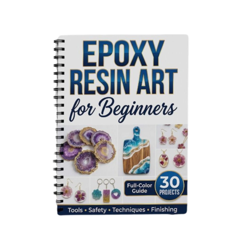 Art Craft Notebook - Manual de Arte em Resina Epóxi