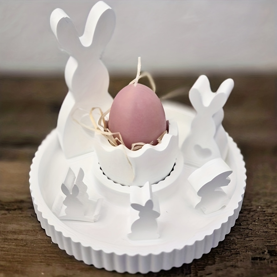 Art Craft Easter - Conjunto de 4 Moldes de Silicone