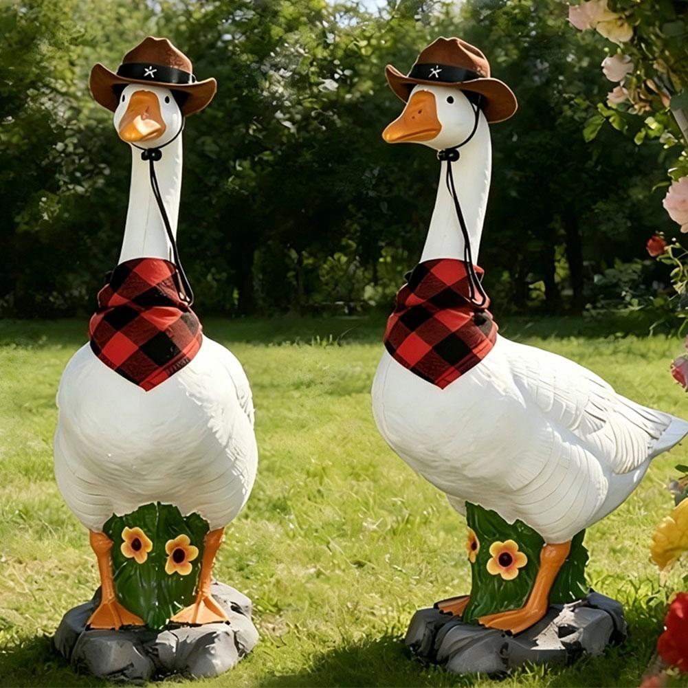 Art Craft Easter - Estátuas de Resina Artesanais: Cisne Ajustável