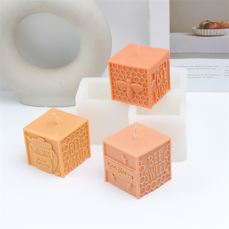 Art Craft Letter A - Molde de Silicone 3D para Velas