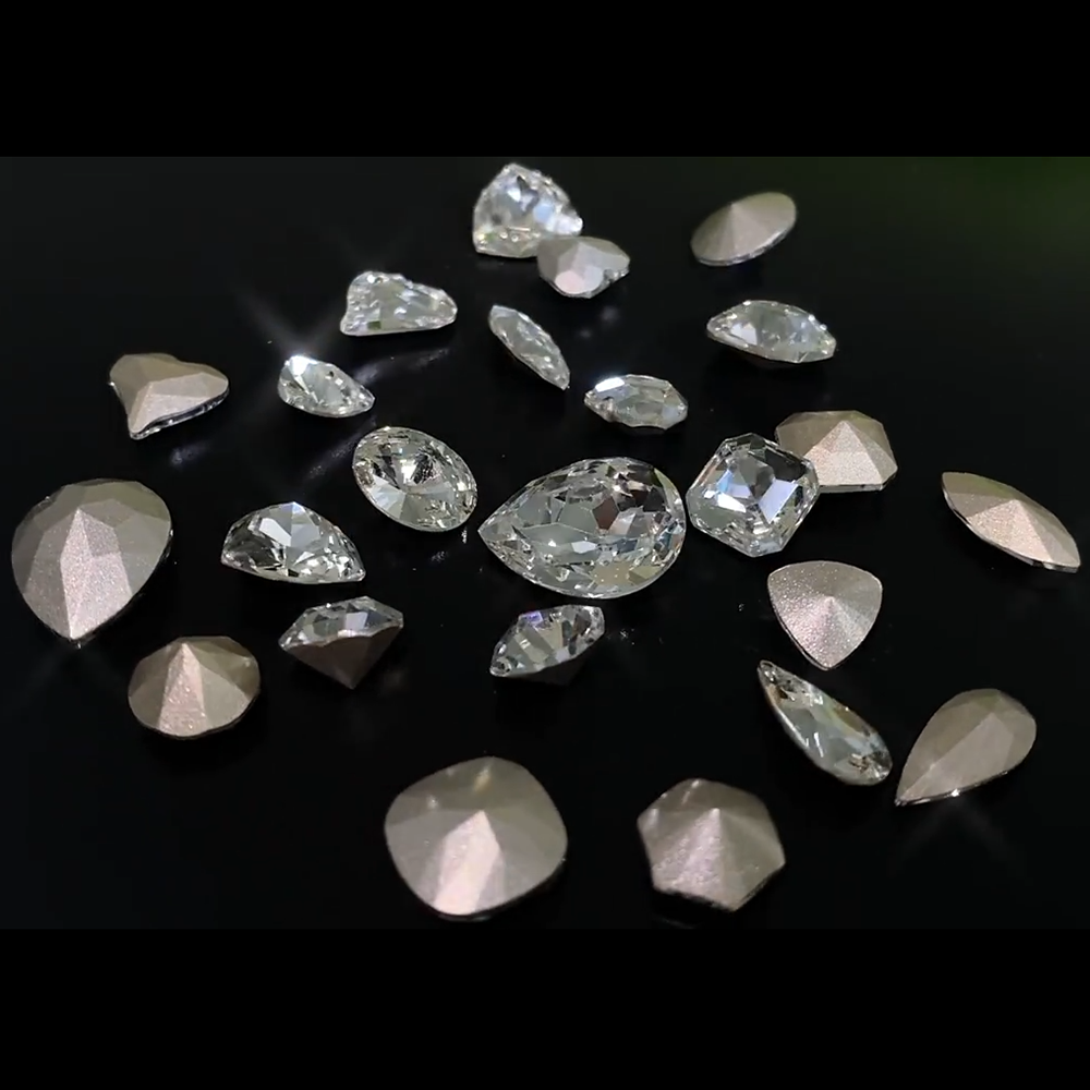 Craft And Art Difference - Diferentes Formas Super Clear Strass Vidro,