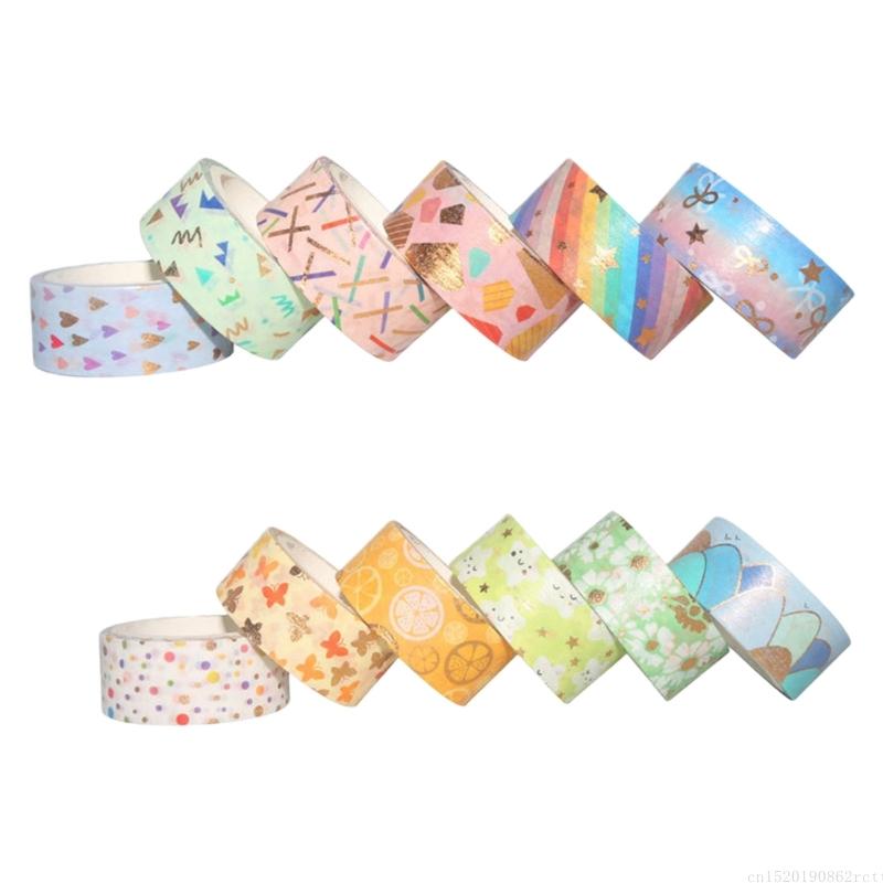 Art Craft Notebook - D5bb 12 rolo fita papel decorativa