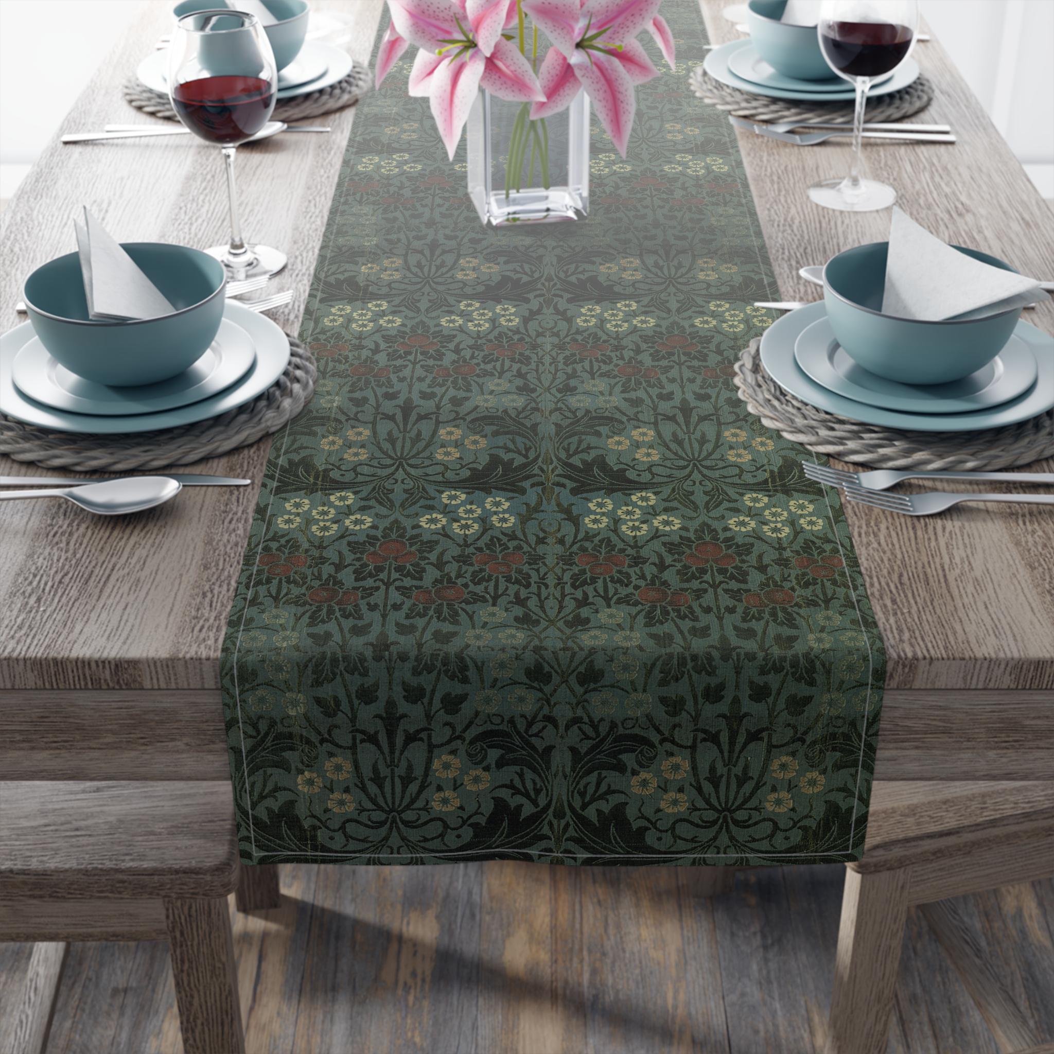 Caminho de Mesa William Morris - Art Craft William Morris avaliação e preço