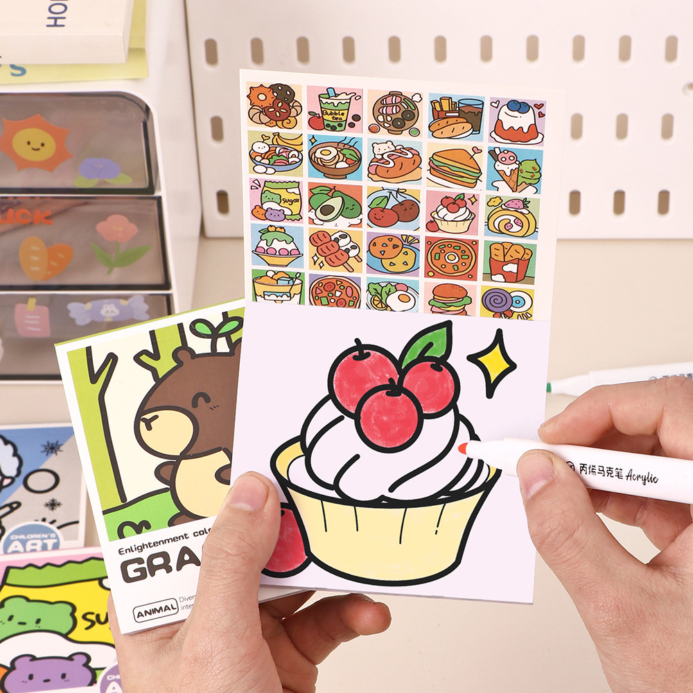 Livro de colorir prático dos d - Art Craft Notebook avaliação e preço