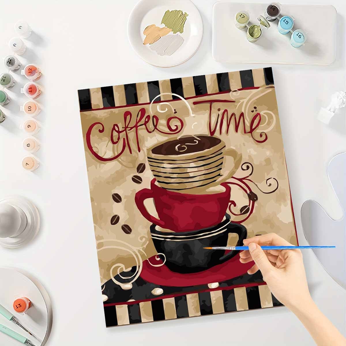 Kit de Pintura por Números par - Art Craft Letter A avaliação e preço
