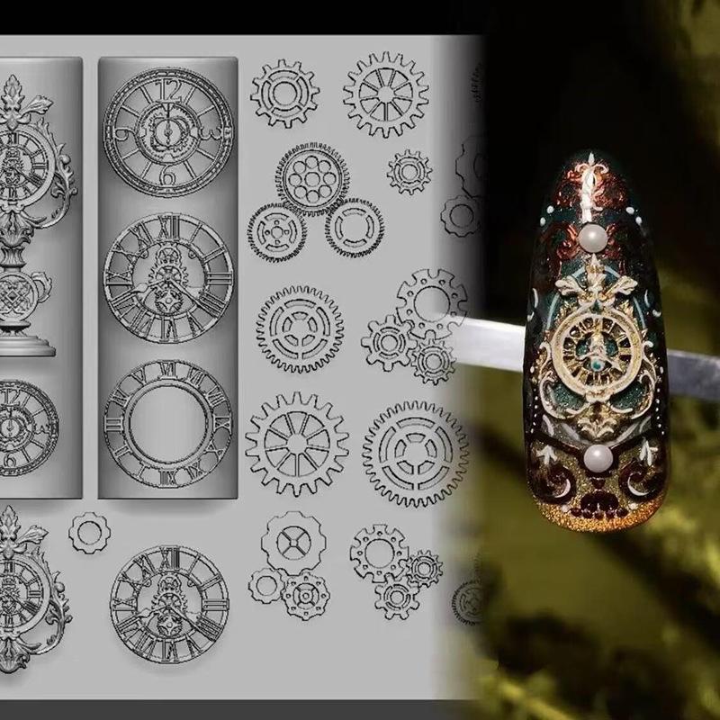 1 Peça Molde de Silicone Reuti - Art Craft Template avaliação e preço