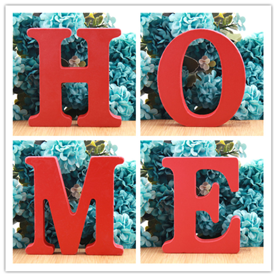 1pc 10cmx10cm vermelho arte ar - Art Craft Letter A avaliação e preço