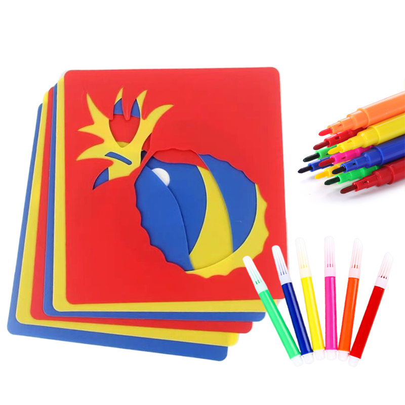 10/20 peças de estênceis para  - Art Craft Template avaliação e preço