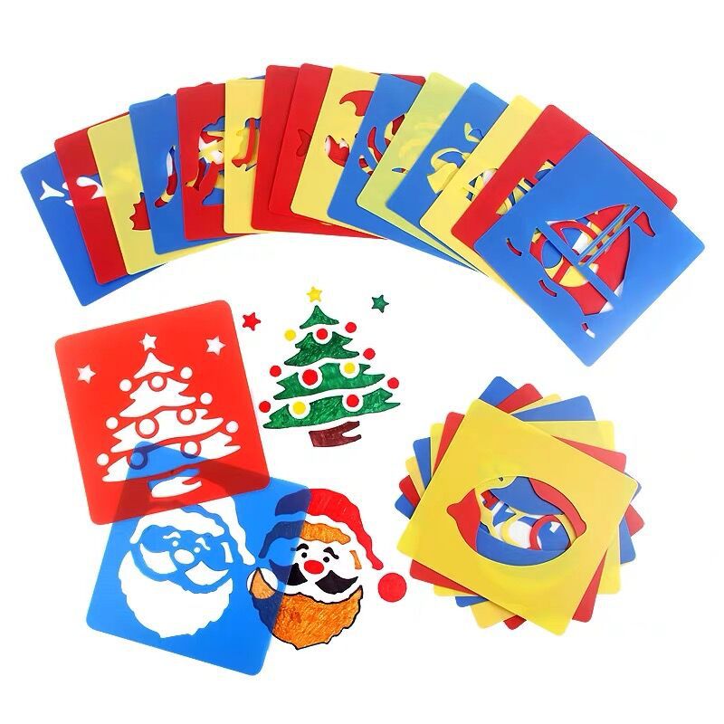 10/20 peças de estênceis para  - Art Craft Template avaliação e preço