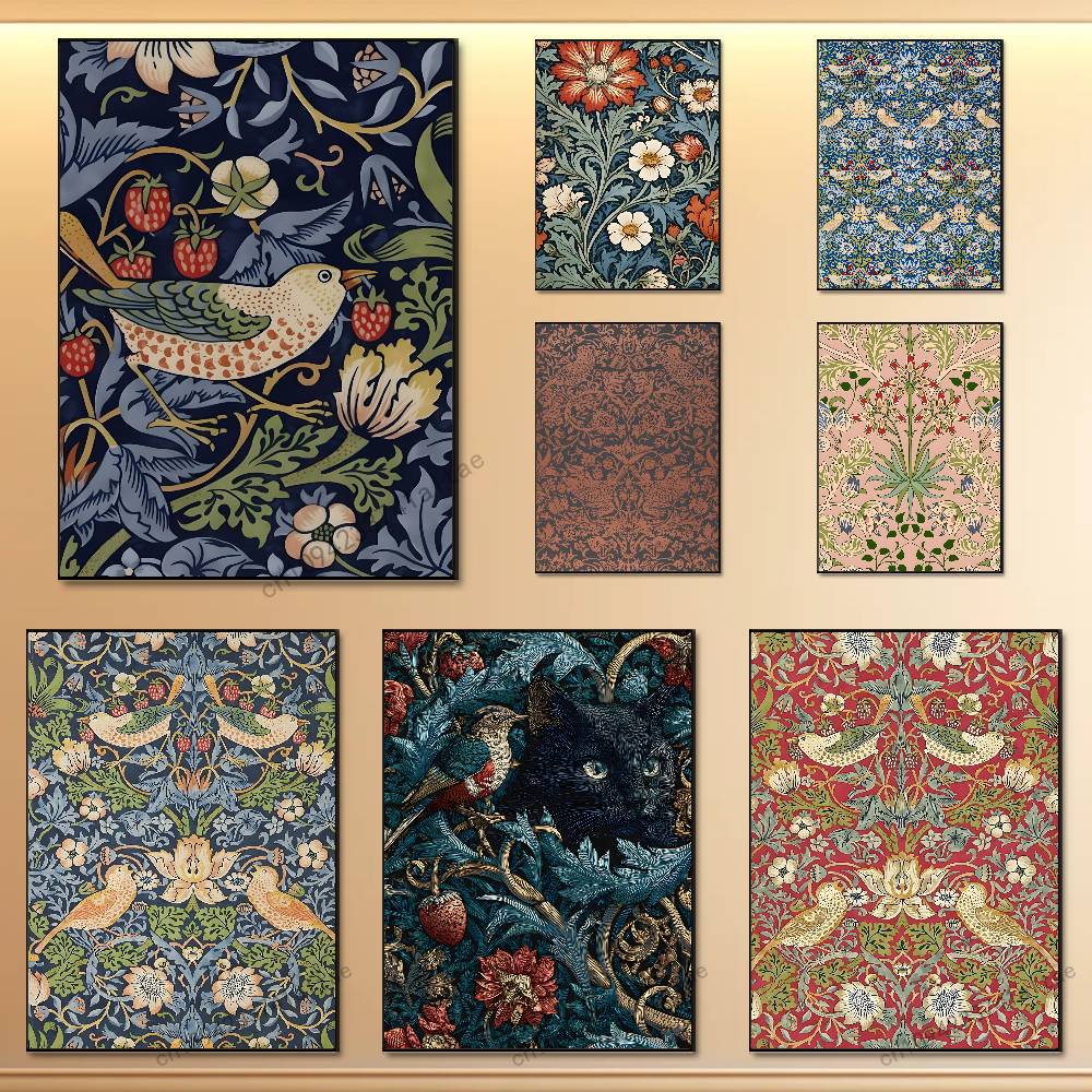 Pôster William Morris Strawber - Art Craft William Morris avaliação e preço
