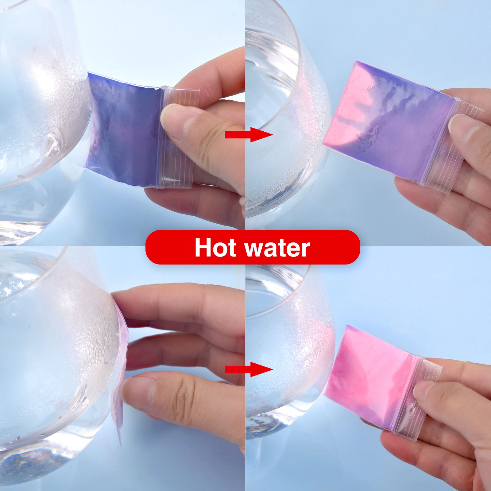 10 cores temperatura mudança d - Resin Pigment Powder avaliação e preço