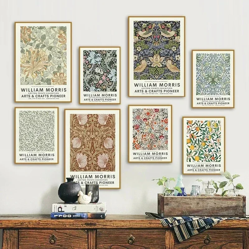 Nordic pintura em tela cartaz  - Art Craft William Morris avaliação e preço