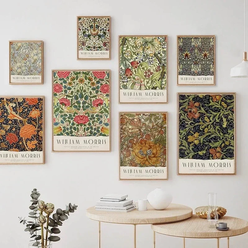 Nordic pintura em tela cartaz  - Art Craft William Morris avaliação e preço