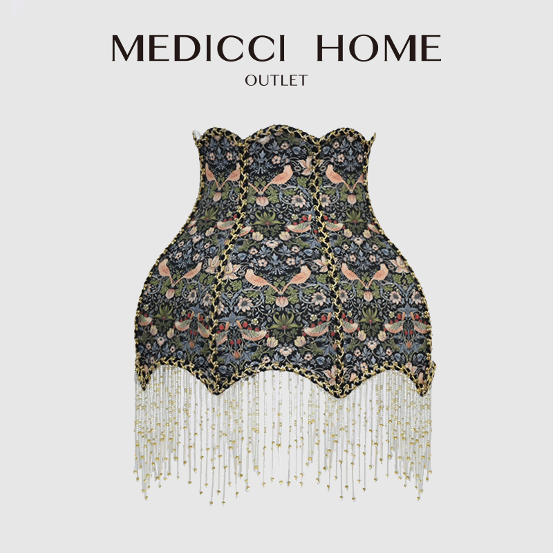 Medicci Home-Capas de candeeir - Art Craft William Morris avaliação e preço