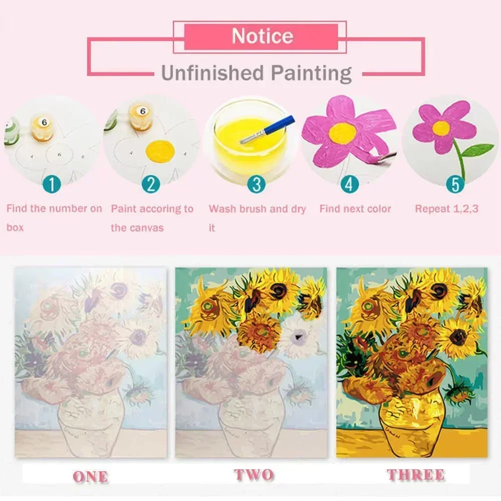 Kit de Pintura por Números par - Art Craft Letter A avaliação e preço