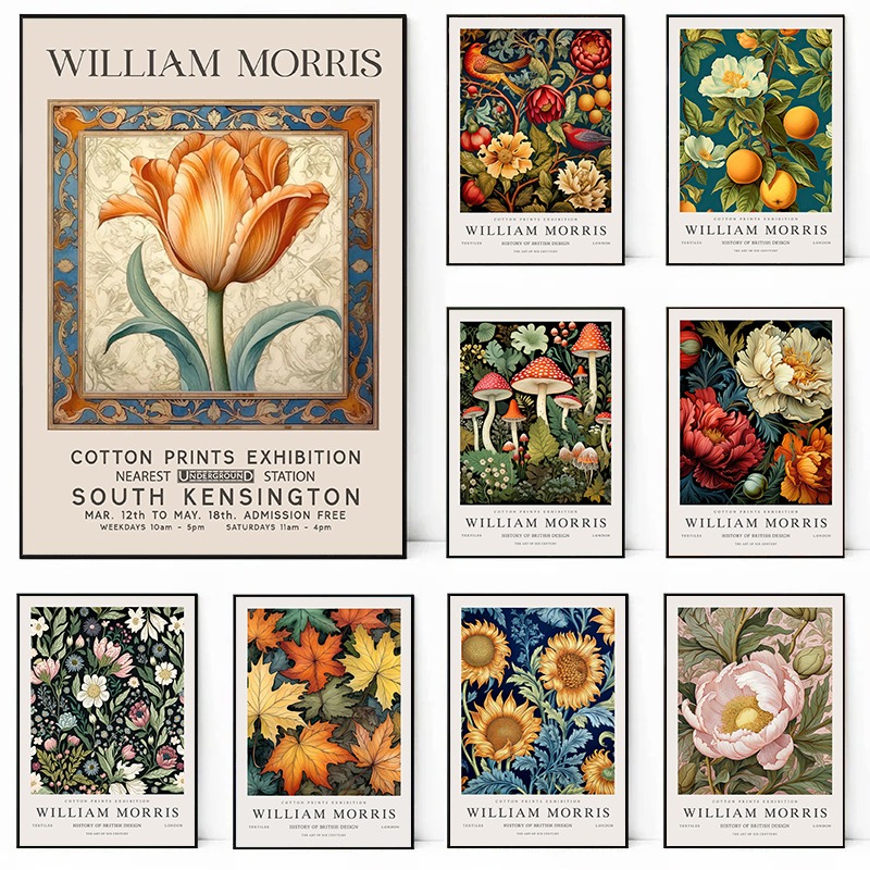1 peça - Pôster e Impressões e - Art Craft William Morris avaliação e preço