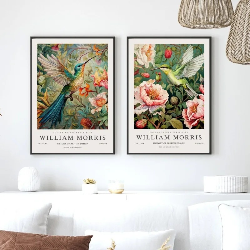 William morris arte cartaz mus - Art Craft William Morris avaliação e preço
