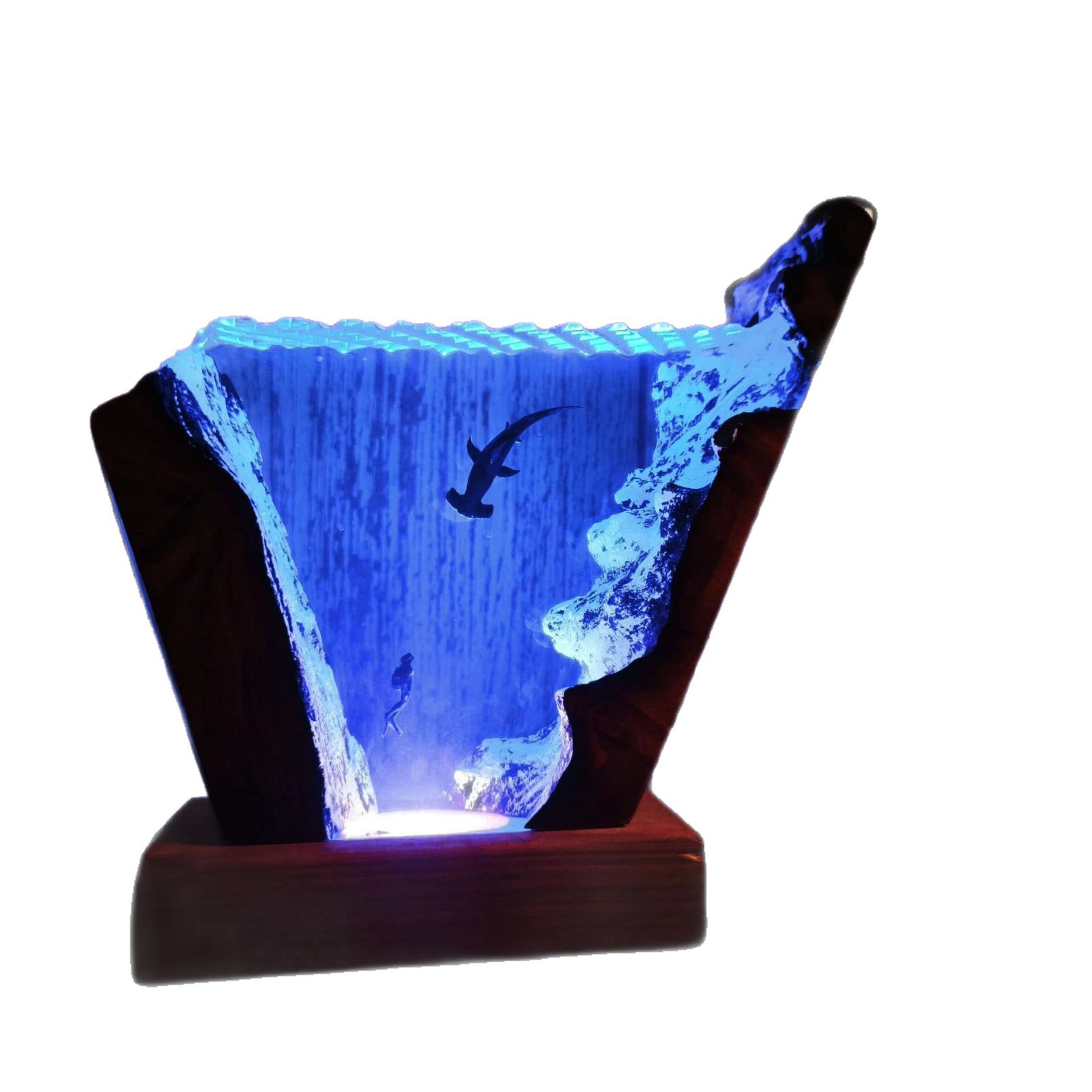 Ornamento Luminoso de Tubarão- - Art Craft Easter avaliação e preço