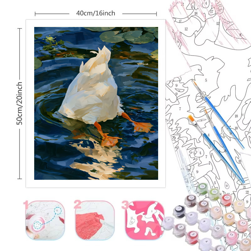 Kit de Pintura por Números par - Art Craft Letter A avaliação e preço