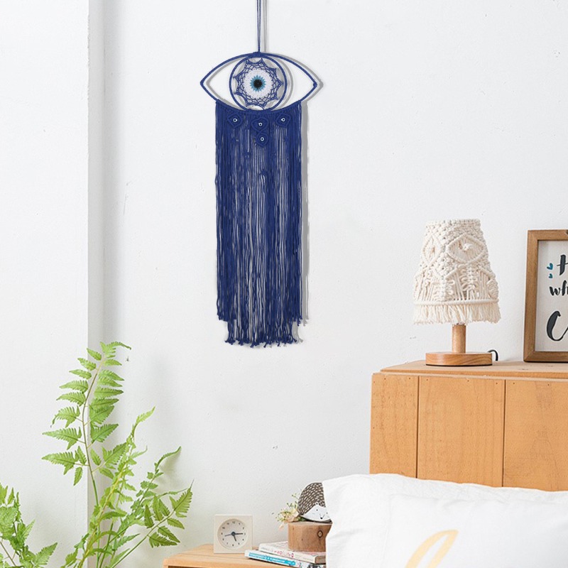 Nordic tecido à mão mau olhado - Art Craft Decoration avaliação e preço