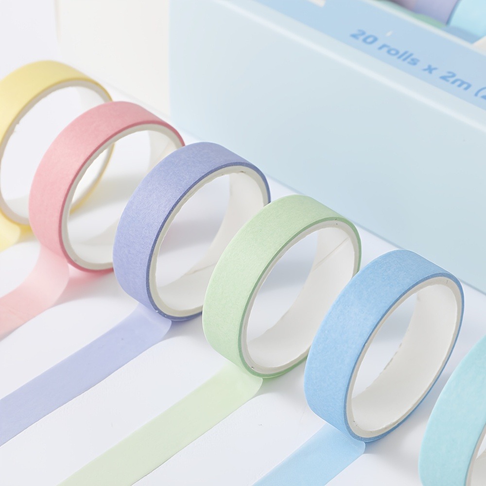 20 Rolos de Fita Macaron, 0,4  - Art Craft Notebook avaliação e preço