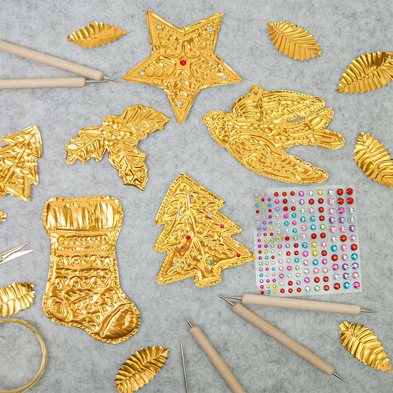 Diy folha de ouro arte alívio  - Art Craft With Paper avaliação e preço