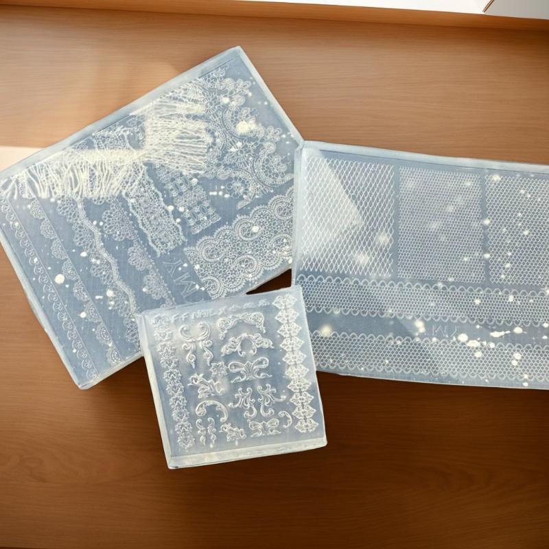 Molde de silicone 3d para unha - Art Craft Template avaliação e preço
