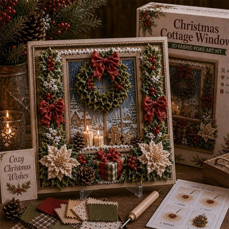 Kit de Arte em Tecido de Natal - Art Craft Easter avaliação e preço