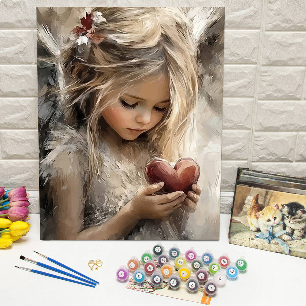 Pintura a óleo por números pai - Unique Art Craft avaliação e preço