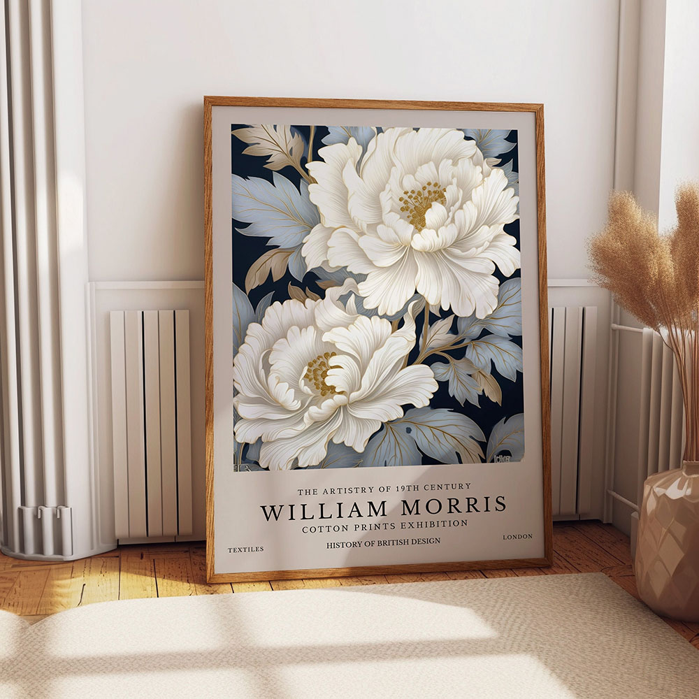 Vintage william morris exposiç - Art Craft William Morris avaliação e preço