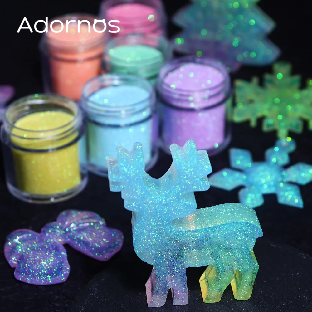 Iridescente glitter açúcar em  - Resin Pigment Powder avaliação e preço
