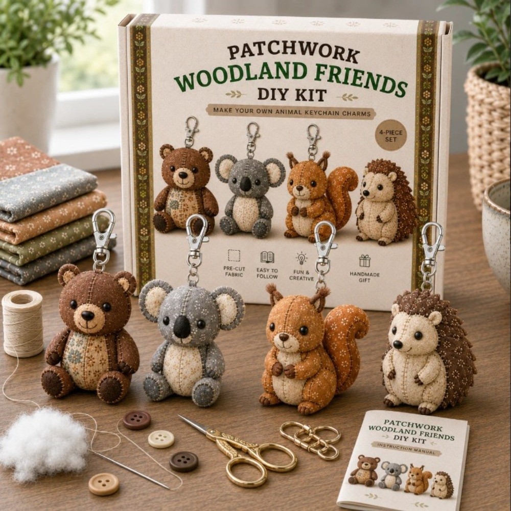 Kit de Costura DIY com Feltro  - Unique Art Craft avaliação e preço