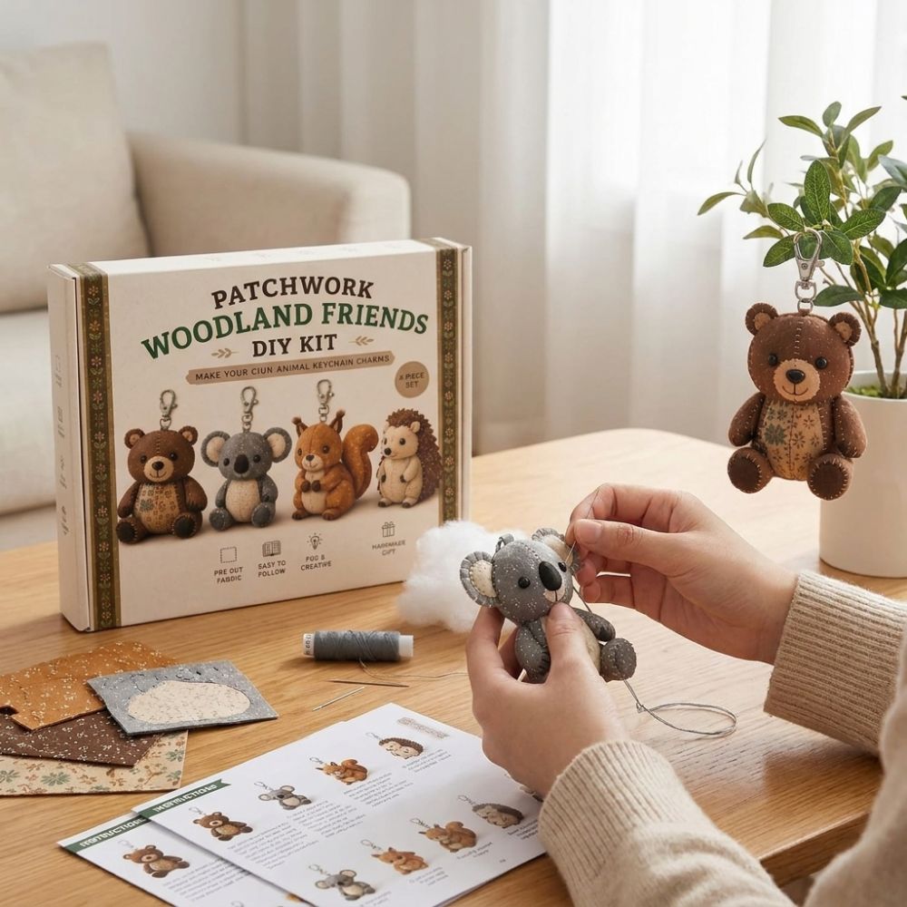 Kit de Costura DIY com Feltro  - Unique Art Craft avaliação e preço