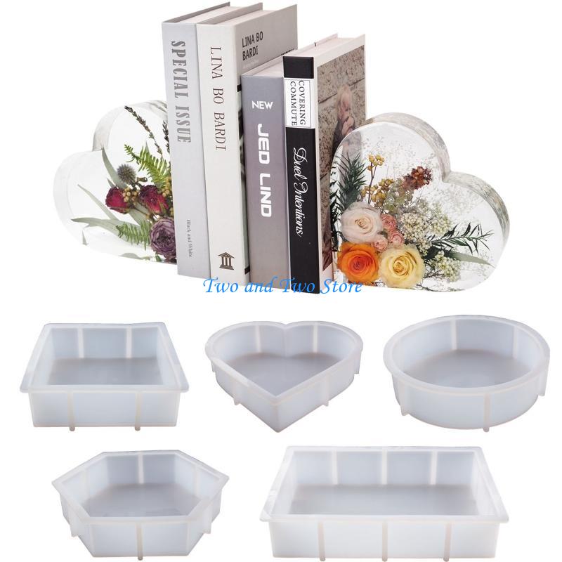 HX6F Book Ends Molde silicone  - Craft And Art Difference avaliação e preço