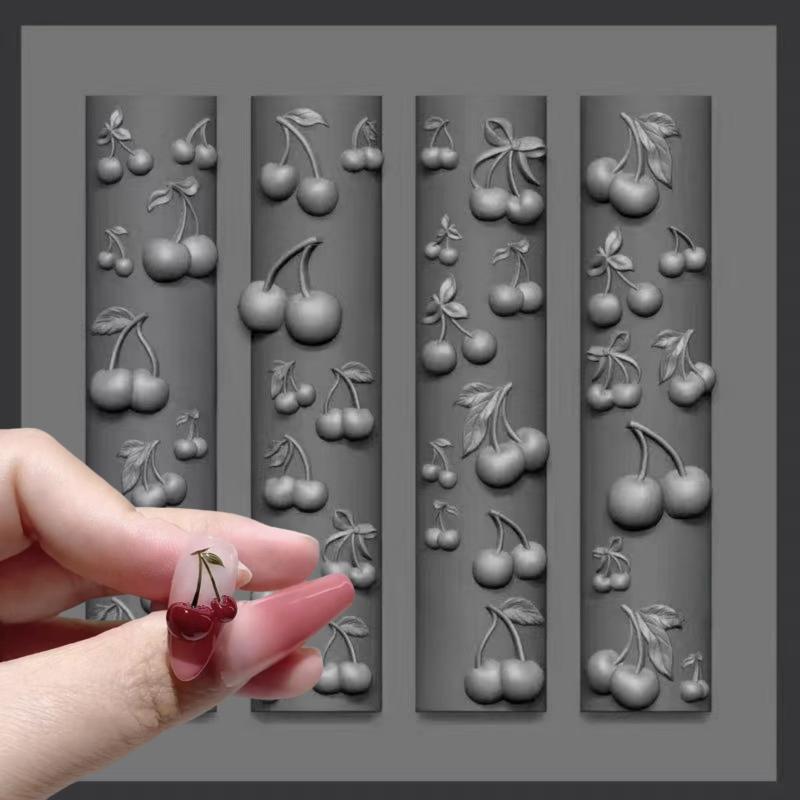 Novo·Molde de Silicone 3D em F - Art Craft Template avaliação e preço