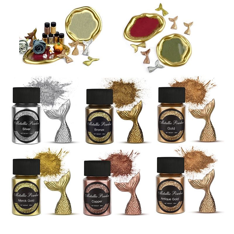 Pó Glitter Metálico para Fazer - Resin Pigment Powder avaliação e preço