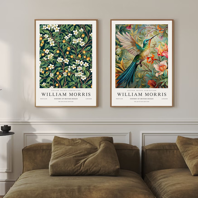 Vintage william morris exposiç - Art Craft William Morris avaliação e preço