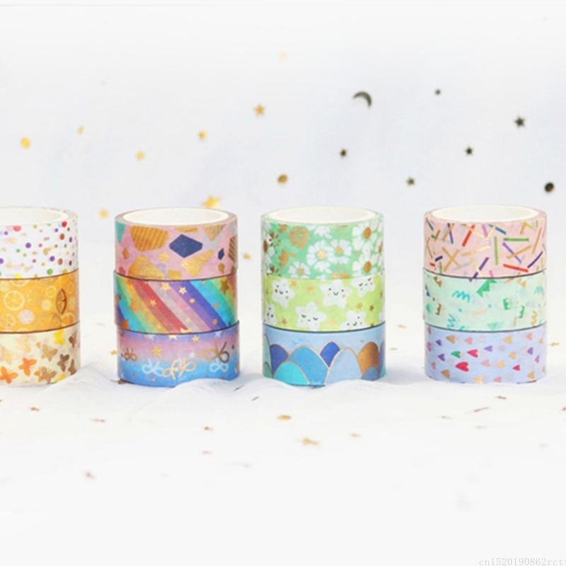 D5bb 12 rolo fita papel decora - Art Craft Notebook avaliação e preço